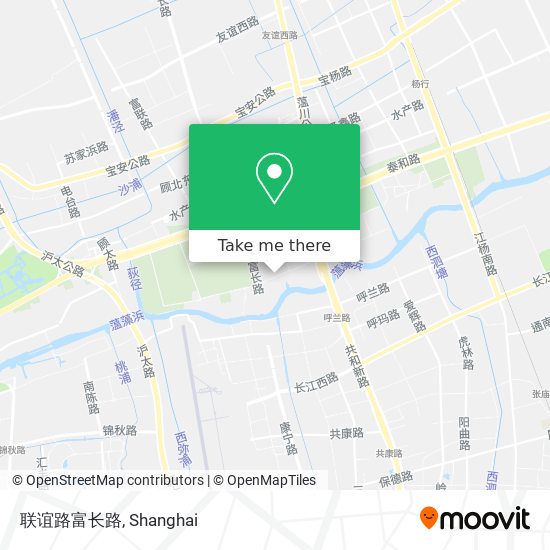 联谊路富长路 map