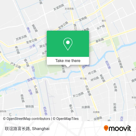 联谊路富长路 map