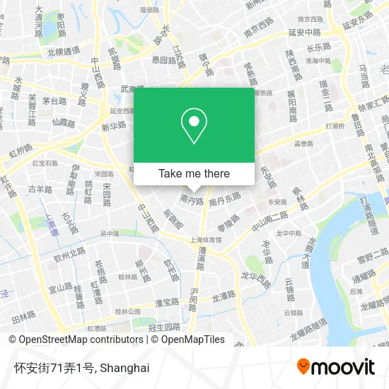 怀安街71弄1号 map