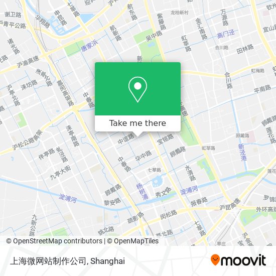 上海微网站制作公司 map