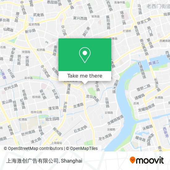 上海激创广告有限公司 map