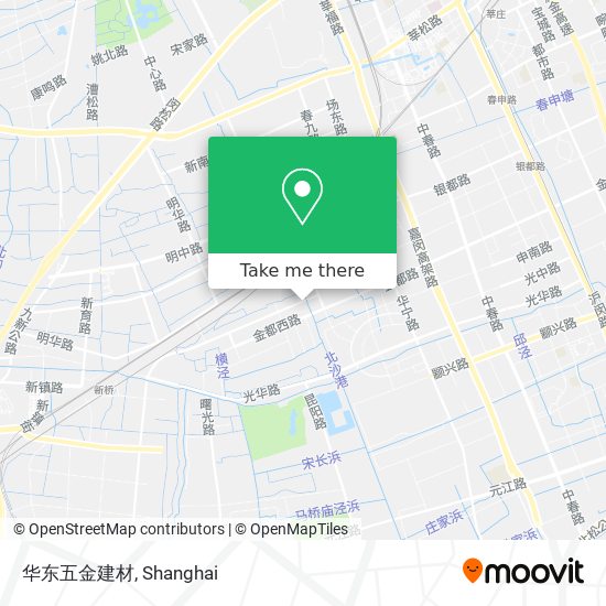 华东五金建材 map