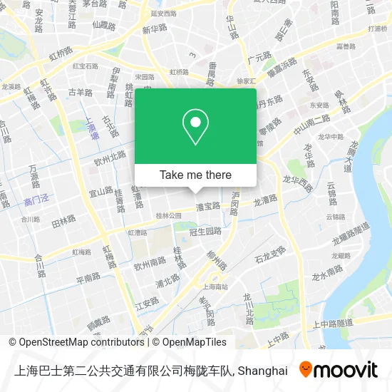 上海巴士第二公共交通有限公司梅陇车队 map