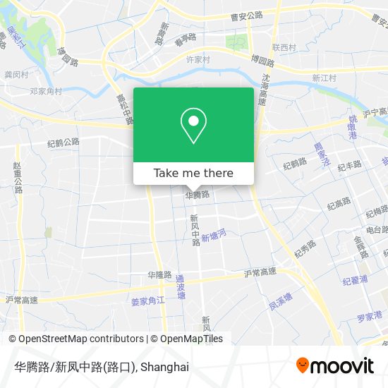 华腾路/新凤中路(路口) map