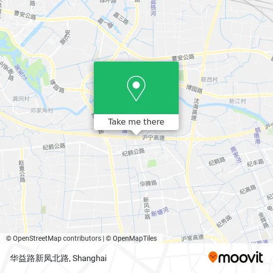 华益路新凤北路 map