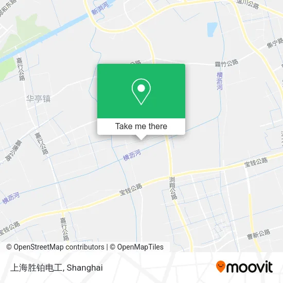 上海胜铂电工 map