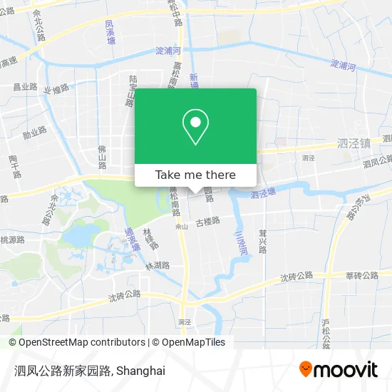 泗凤公路新家园路 map