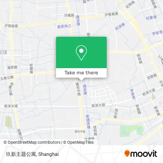 玖新主题公寓 map