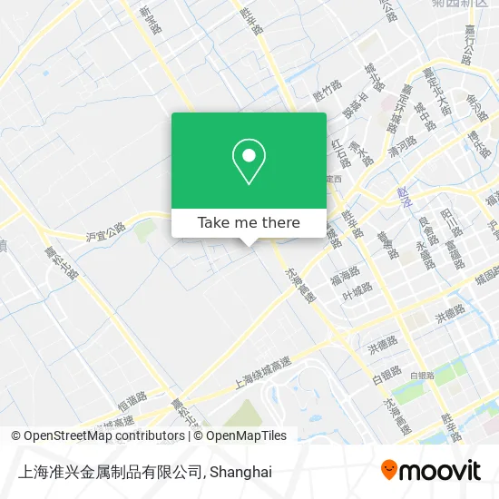 上海准兴金属制品有限公司 map
