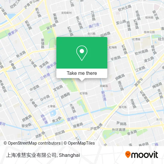 上海准慧实业有限公司 map
