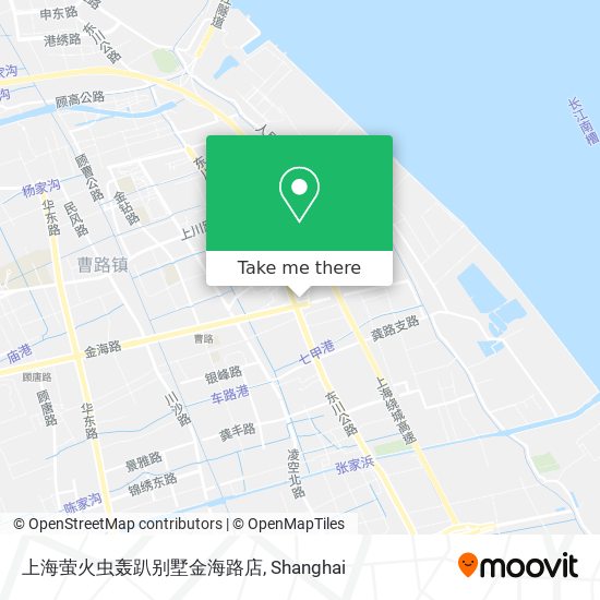 上海萤火虫轰趴别墅金海路店 map