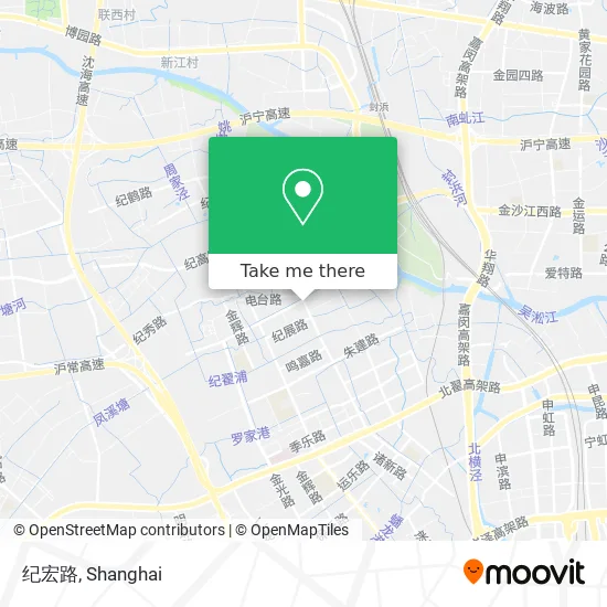 纪宏路 map