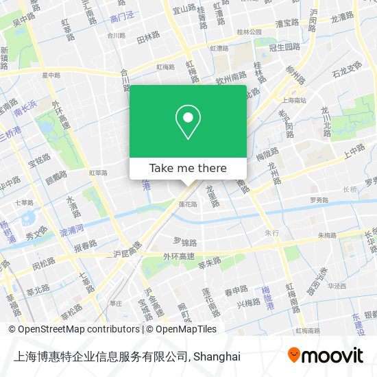 上海博惠特企业信息服务有限公司 map