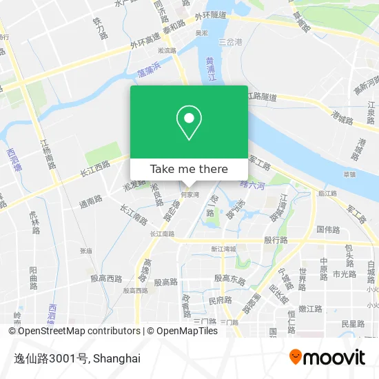 逸仙路3001号 map