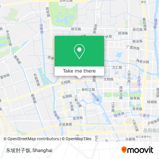 东坡肘子饭 map