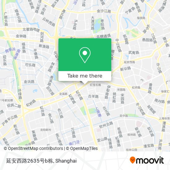 延安西路2635号b栋 map