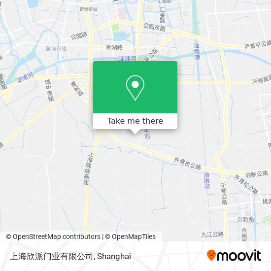 上海欣派门业有限公司 map