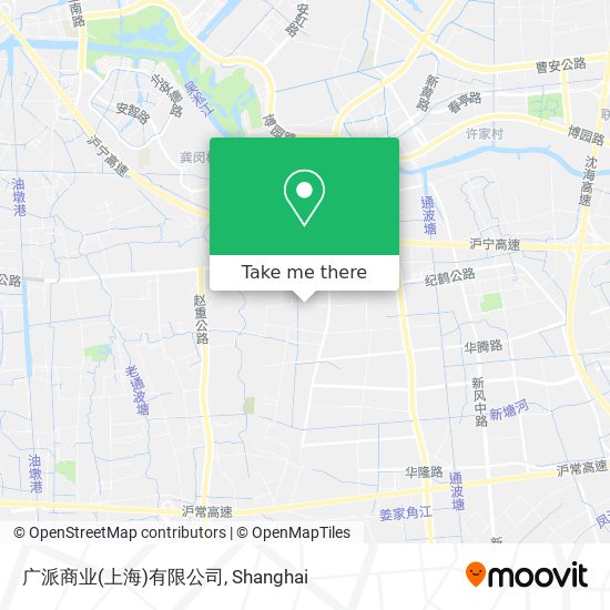 广派商业(上海)有限公司 map
