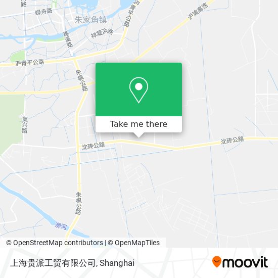 上海贵派工贸有限公司 map