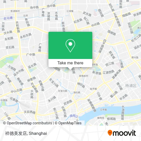 祥德美发店 map