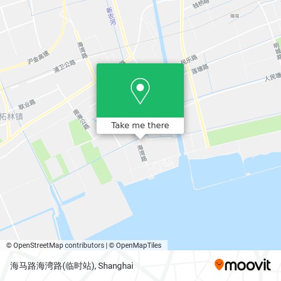海马路海湾路(临时站) map