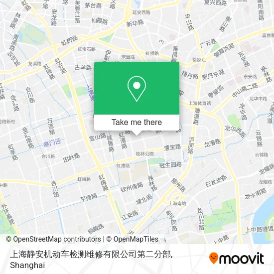上海静安机动车检测维修有限公司第二分部 map