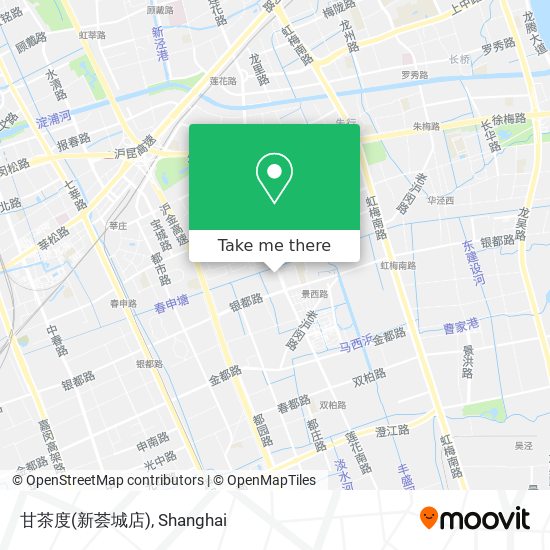 甘茶度(新荟城店) map