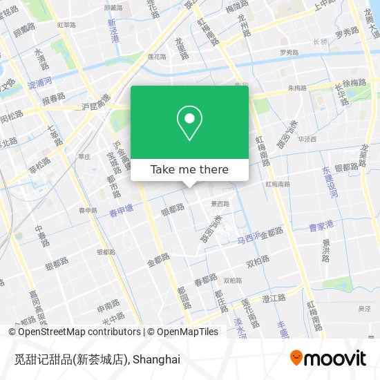 觅甜记甜品(新荟城店) map