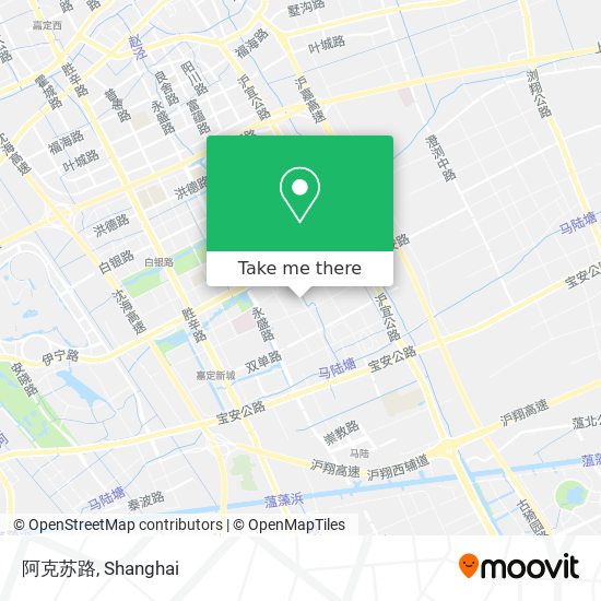 阿克苏路 map