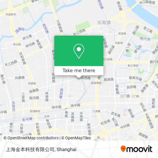 上海金本科技有限公司 map