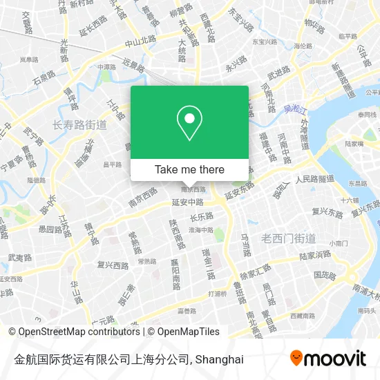 金航国际货运有限公司上海分公司 map