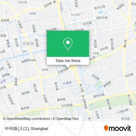 中环路(入口) map