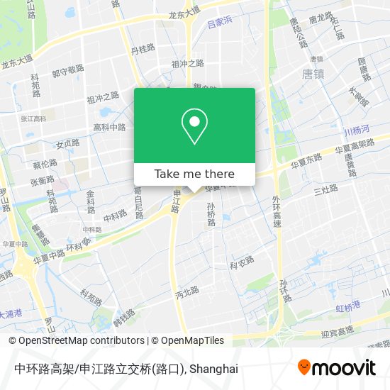 中环路高架/申江路立交桥(路口) map