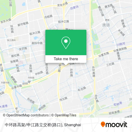 中环路高架/申江路立交桥(路口) map