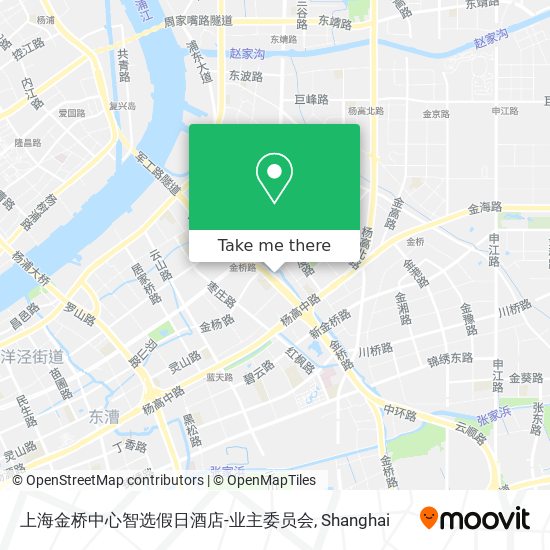 上海金桥中心智选假日酒店-业主委员会 map