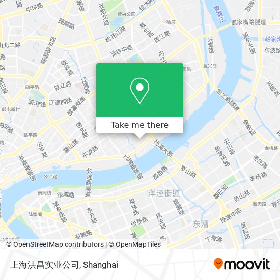 上海洪昌实业公司 map