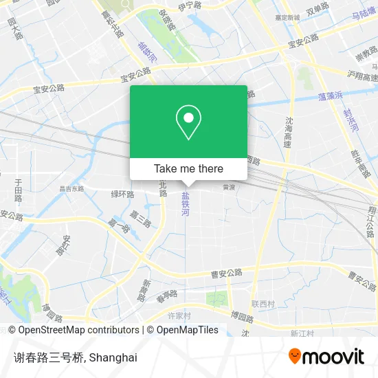 谢春路三号桥 map