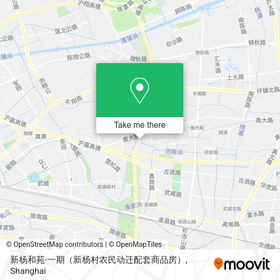 新杨和苑-一期（新杨村农民动迁配套商品房） map