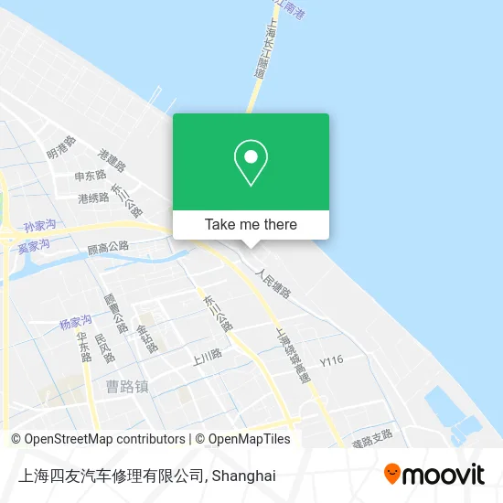 上海四友汽车修理有限公司 map