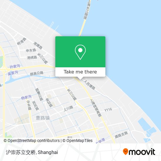 沪崇苏立交桥 map