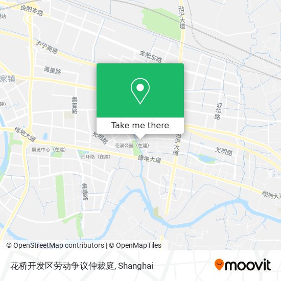 花桥开发区劳动争议仲裁庭 map