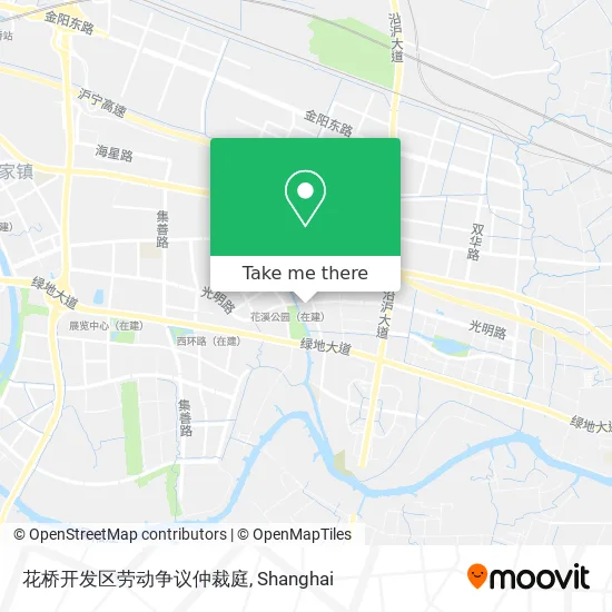 花桥开发区劳动争议仲裁庭 map