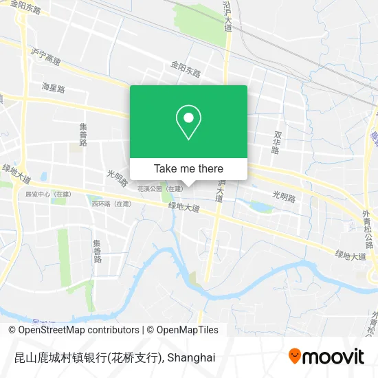昆山鹿城村镇银行(花桥支行) map