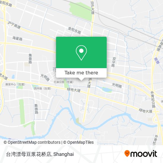 台湾漂母豆浆花桥店 map