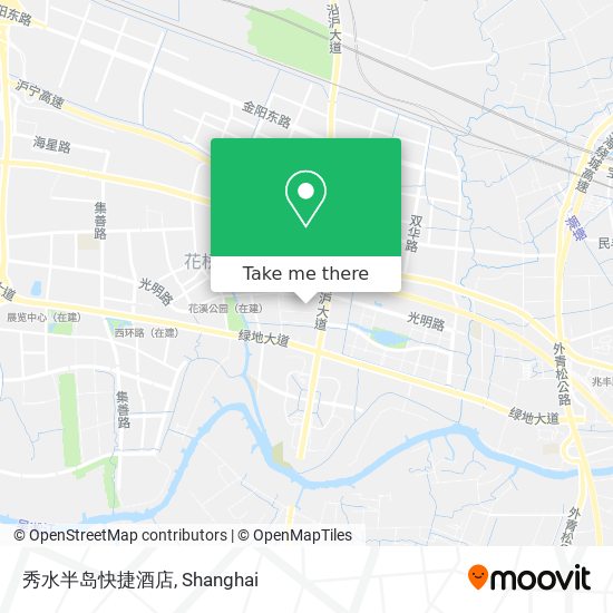 秀水半岛快捷酒店 map