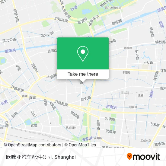 欧咪亚汽车配件公司 map