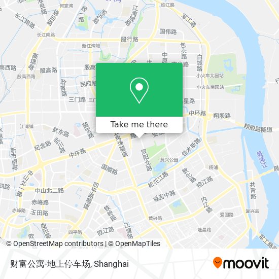 财富公寓-地上停车场 map