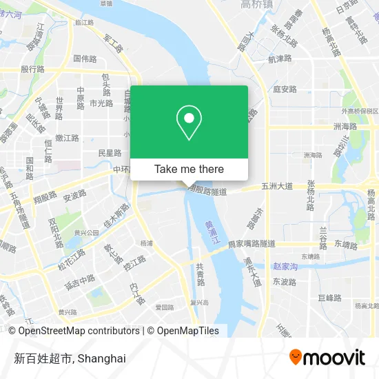 新百姓超市 map