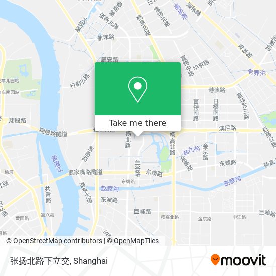 张扬北路下立交 map