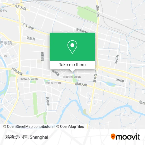 鸡鸣塘小区 map